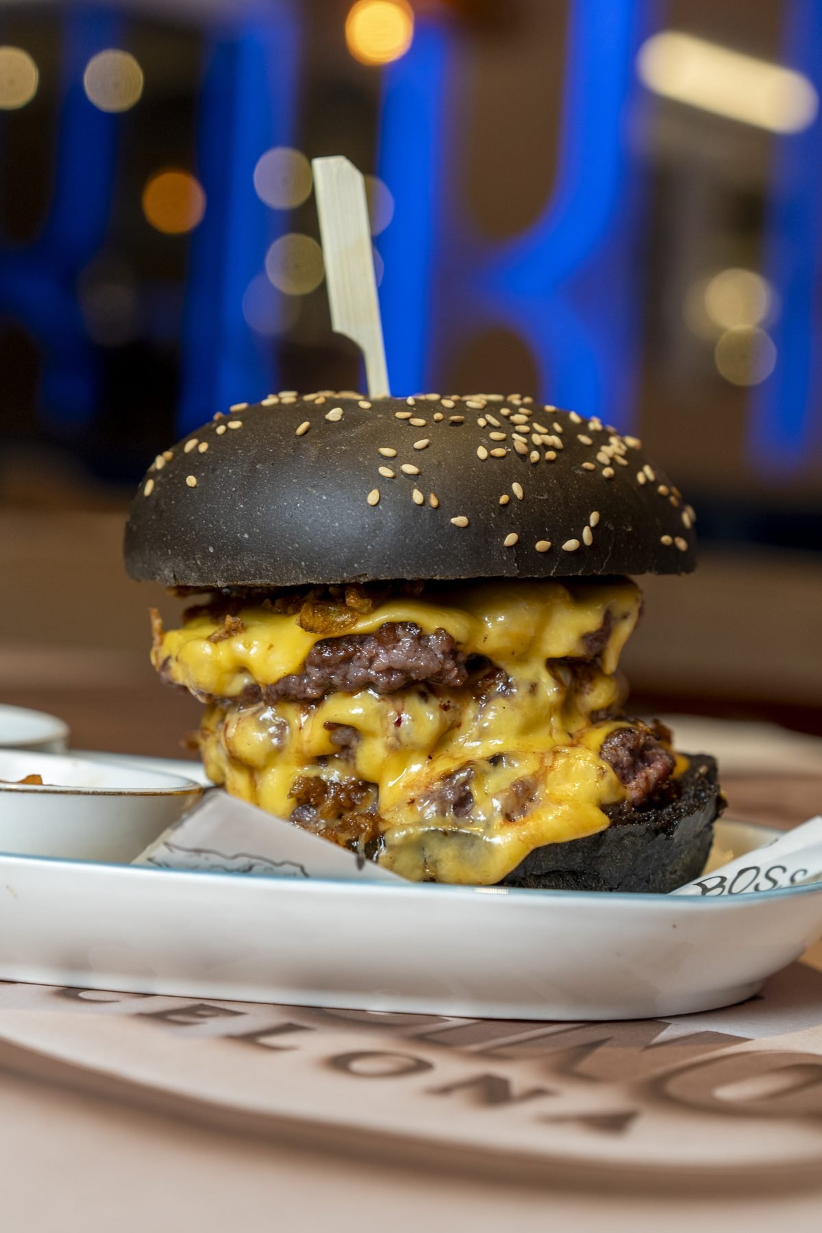 Burger triple