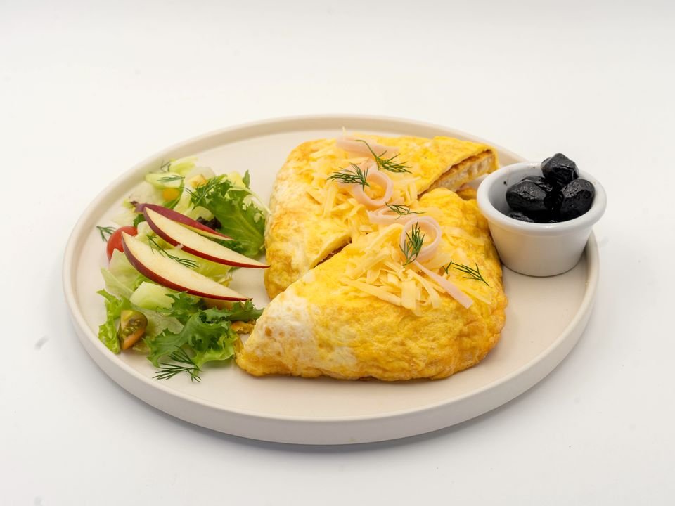 Croque pavo y queso
