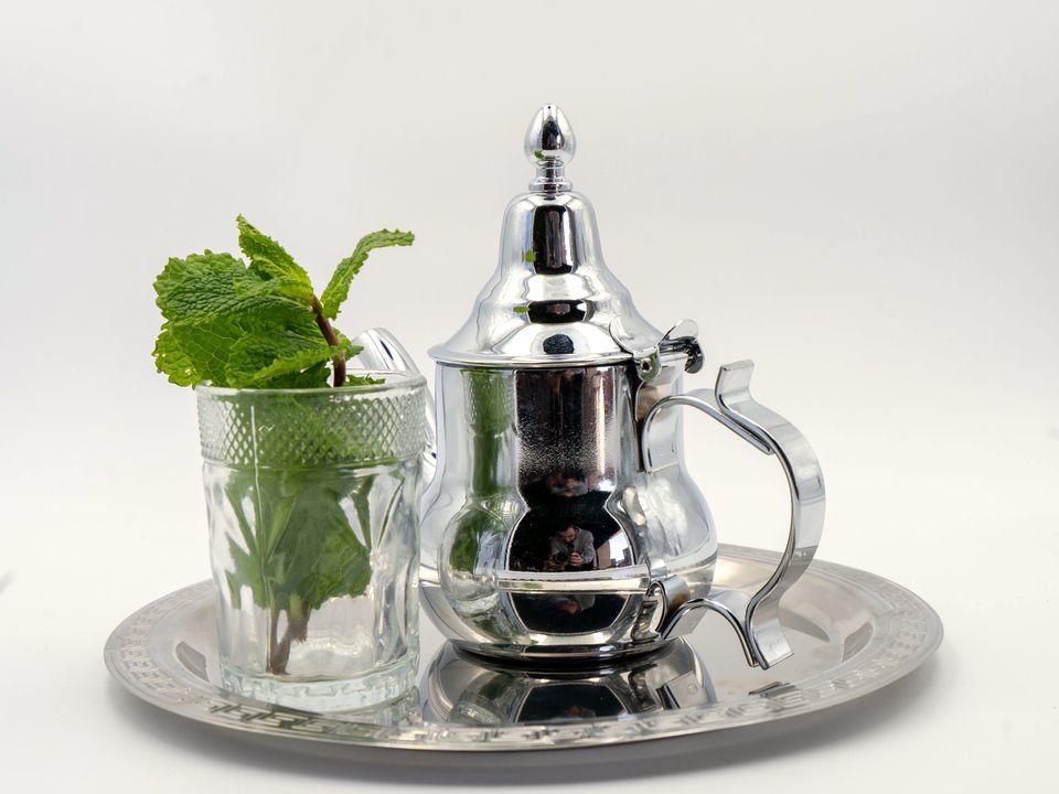 Té con menta (tetera)